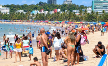 Sudema aponta cinco trechos de praias impróprios para banho, na Paraíba